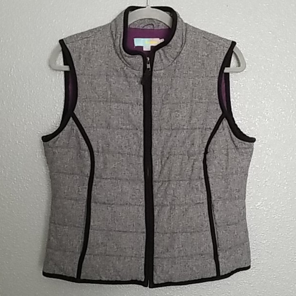 Boden Women's Wool Gray Vest sz 10